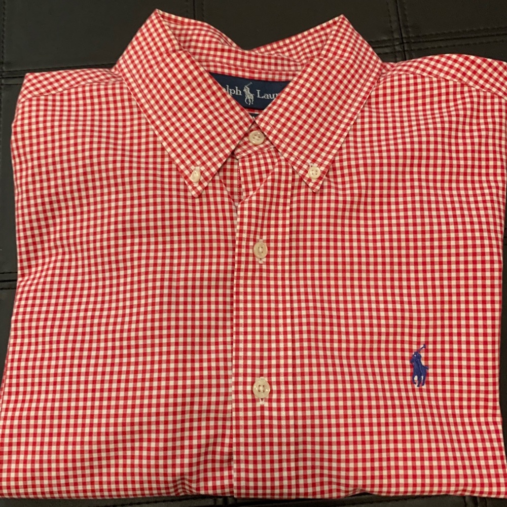 Men’s Polo by Ralph Lauren Gingham Shirt